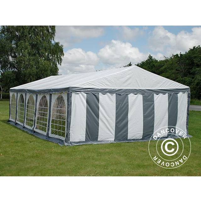 Partytelt Festtelt Original 5x10m PVC, Hvid