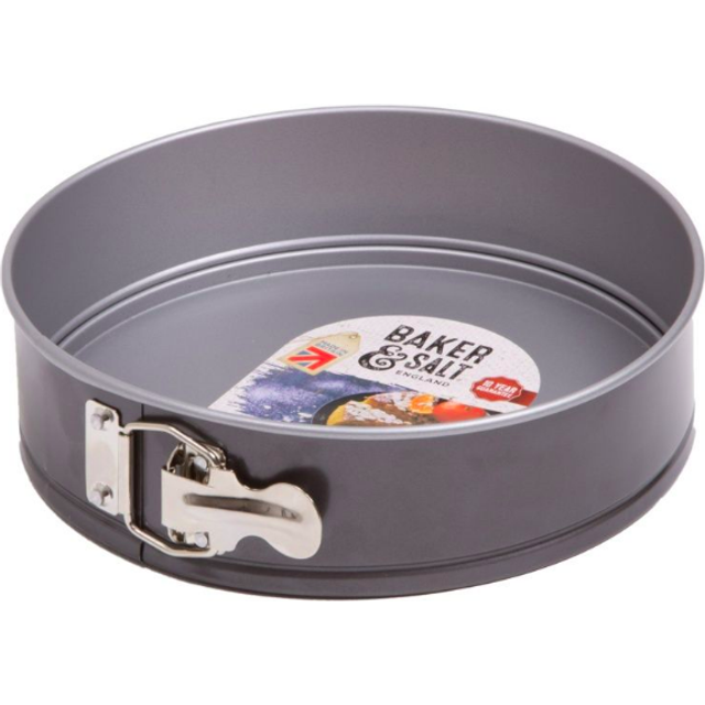 Baker & SaltÃ 22cm Springform Cake Baking Oven Tin - Non-Stick & Dishwasher Safe