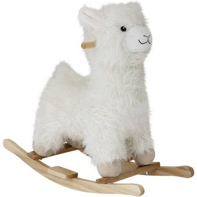 Bloomingville Gyngehest Llama 70cm - Gaver til 2 årige - Babyhelp.dk