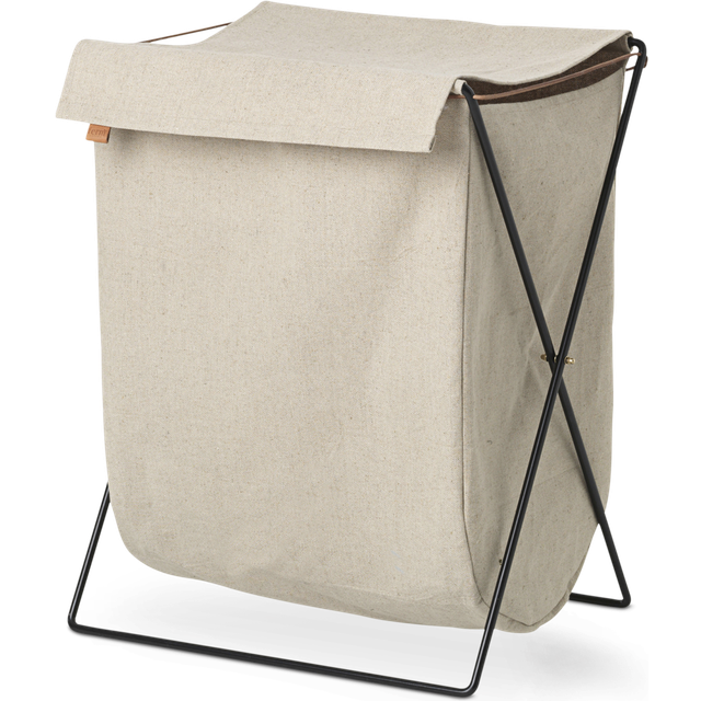 Ferm Living - Herman Laundry Stand - schwarz/BxHxT 50x65x40cm - black (65.0 x 50.0 x 40.0cm)