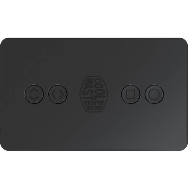 Cooler Master ARGB LED controller med 4 x 3-pin portar - flera färgeffekter, termiskt detektorläge, 4-pin RGB-enhet kompatibel