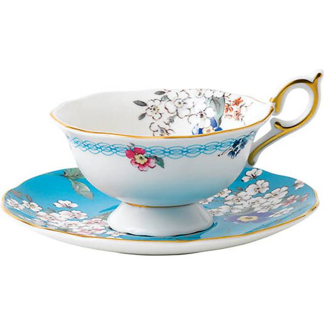 Wedgwood Wonderlust small teacup with saucer blossom
