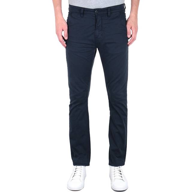 Nudie SS19 Slim Adam Stretch Chino Dark Midnight Slim Adam 34/32 DARK MIDNIGHT