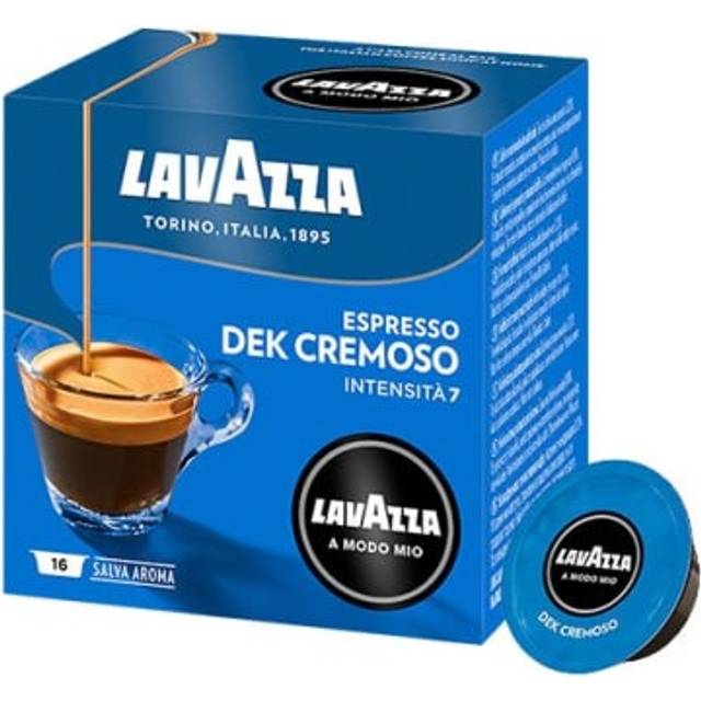 Lavazza Decaffeinated Dek Cremoso  - 16 capsules for Lavazza a Modo Mio