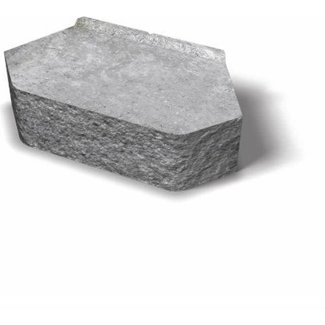 Megastone 360x200x100mm Rundhuggen Benders (Grå)