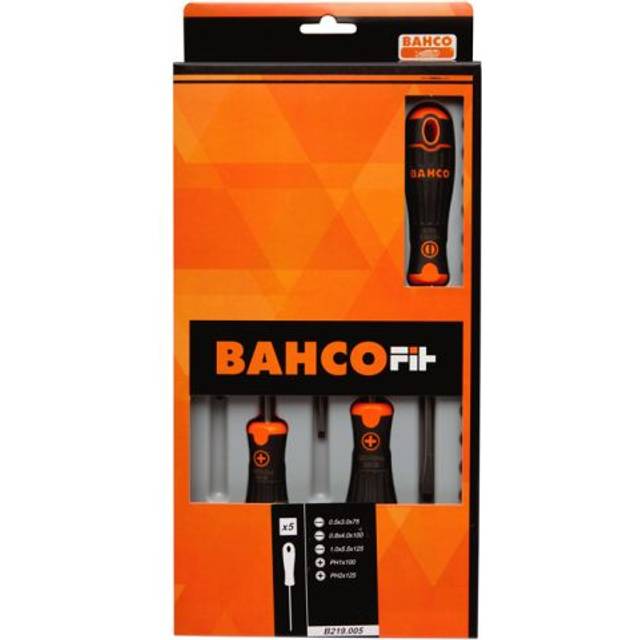 Bahco 5 Piece B219.005 Bahcofit Screwdriver Set