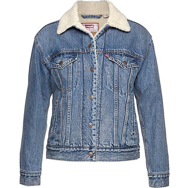 Levi's Dam Denim jacket Exbf Sherpa Trucker Addicted to Love, Addicted To Love, XXS