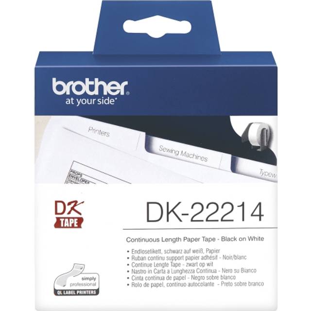 Original Brother DK22214 Continuous Paper Tape (12mm)