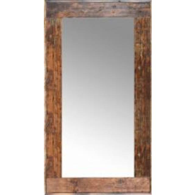 Carlisle soffbord silver back 100x100cm - Silver (L: 100 x B: 100 x H: 37 cm)