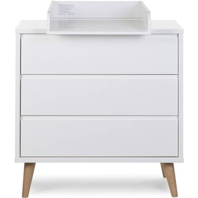 Childhome Retro Rio 3 Drawer Chest and Changing Unit - White