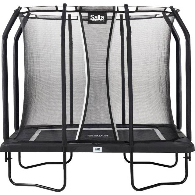 Studsmatta Salta Premium + Nät 214X305Cm Svart