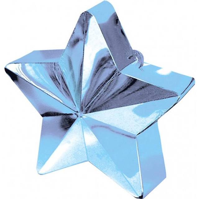 BALLOON WEIGHT star:pale blue
