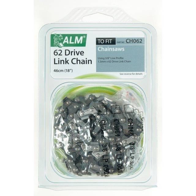 ALM Manufacturing CH062 Chainsaw Chain 3/8in x 62 links - Fits 46 cm Bars