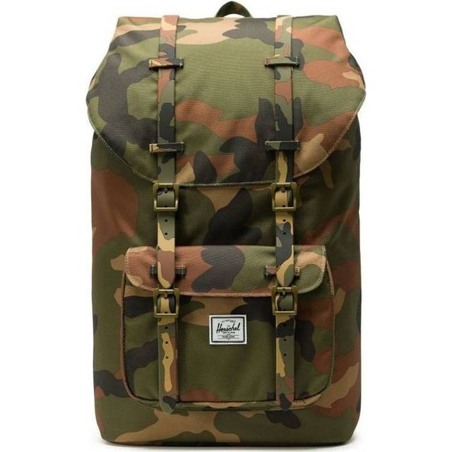 Herschel Little America backpack 50 cm laptop compartment gray