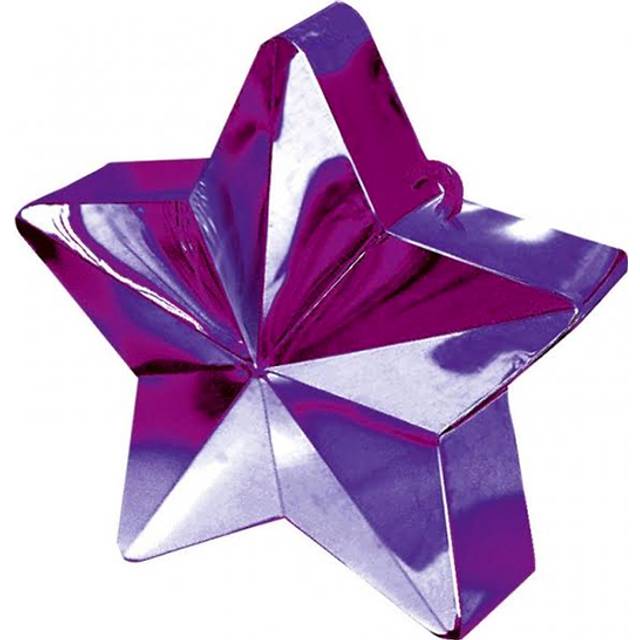 BALLOON WEIGHT star:purple