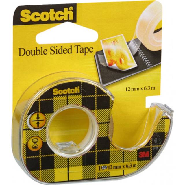 Dubbelhäftande tejp Scotch 665 6mx12mm