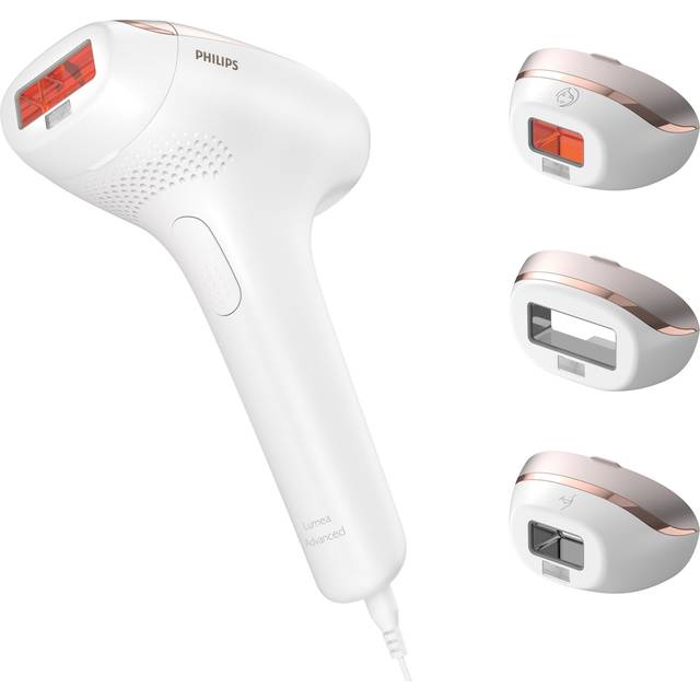 Philips Lumea 7000 Series, IPL Hair Removal Device, with Satin Compact Pen Trimmer, 3 Attachments for Body, Face and Bikini, BRI923/00, One Colour, Women
