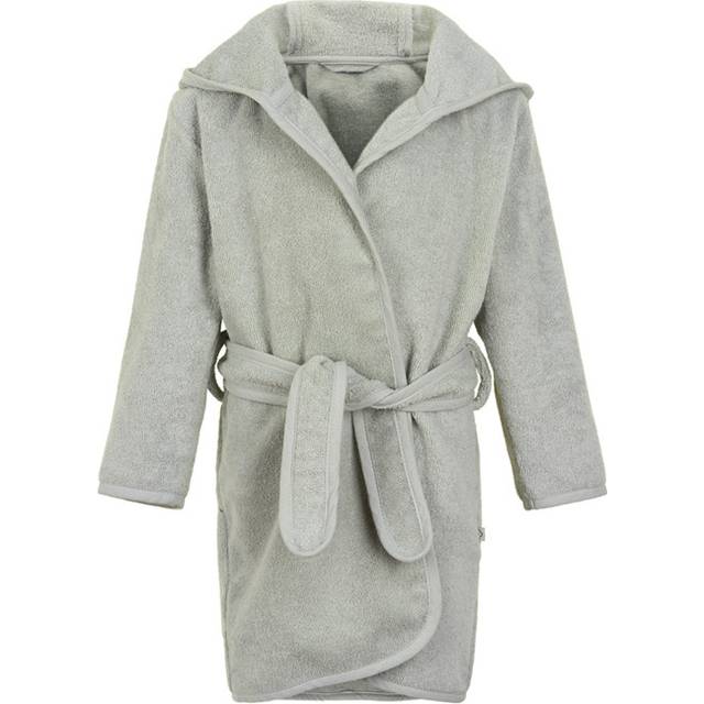 Pippi Organic Bath Robe Grey 86/92