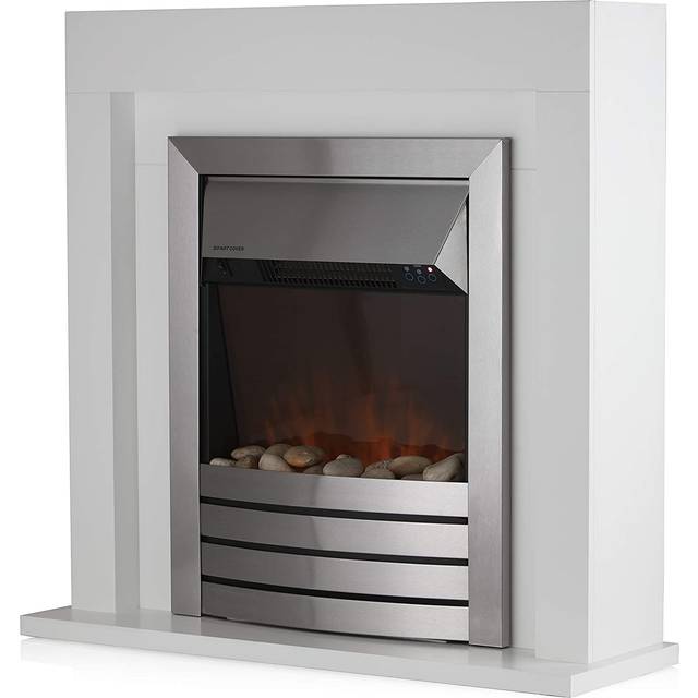 Warmlite Chester 2KW Fireplace Suite - White