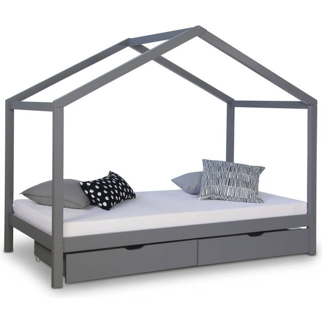 Homestyle4u Hussäng - Inklusive Lådor - 90x200 - Vit