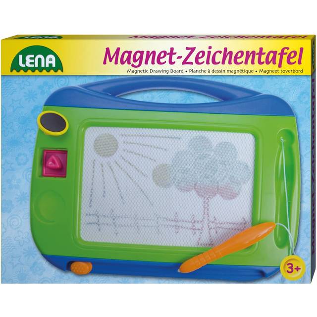 Lena 65716 Magnetic Drawing Board Green Blue