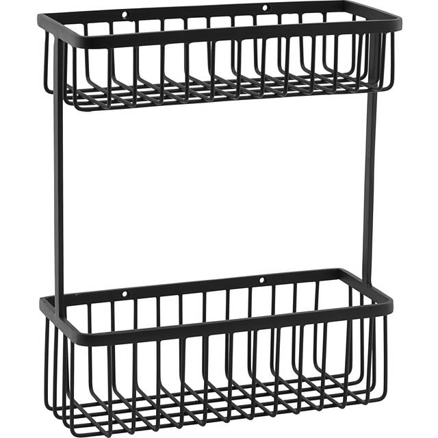 House Doctor Bath Basket Double - Black