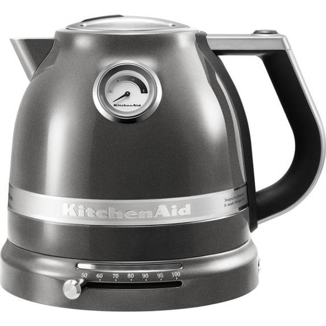KitchenAid 5KEK1522BMS Artisan Variable Temperature 1.5L Kettle - Medallion Silver