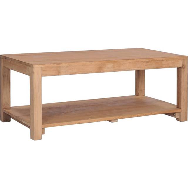 Soffbord 100x50x40 cm massiv teak
