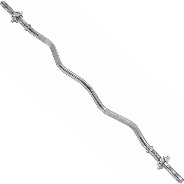 Master Fitness Master Fitness 25 Mm Spinlock, Curlstång Träningsutrustning Silver - One Size