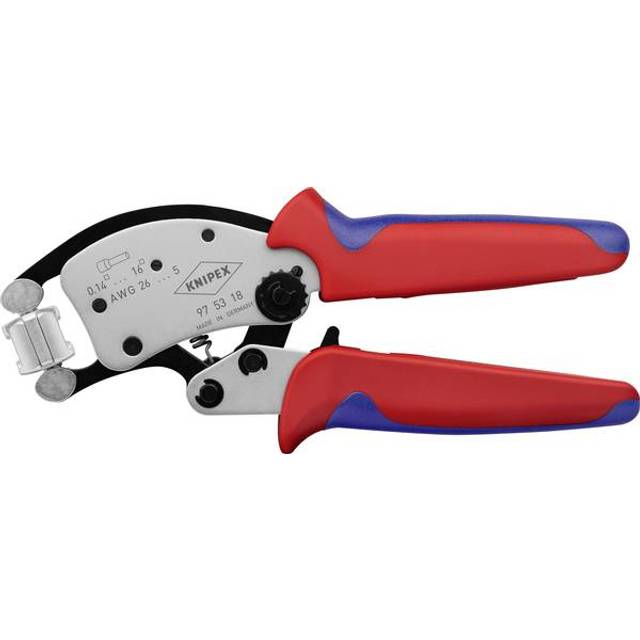 Knipex 97 53 18 Twistor16 Self-Adjusting Crimping Pliers For Wire ...