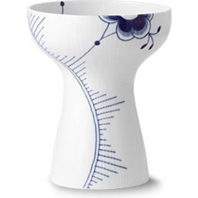 Royal Copenhagen - Blue Fluted Mega Öppen Vas 19 cm - Vaser - Karen Kjældgård-Larsen