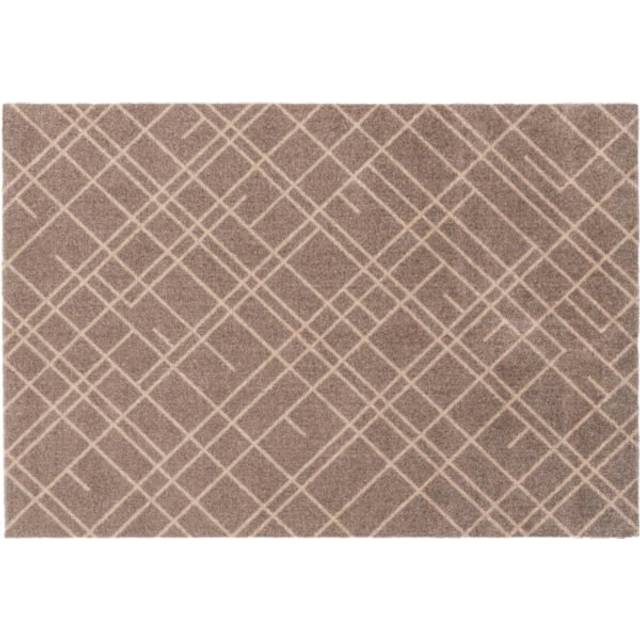 Tica dørmåtte Lines sand - 90x130 cm