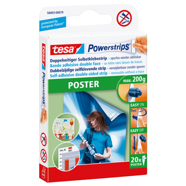 Powerstrips poster | Tesa | 20st