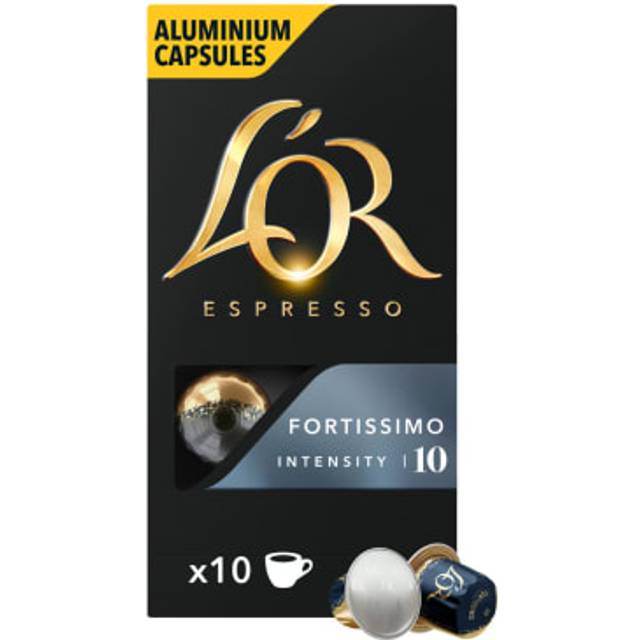 L&#39;OR Fortissimo - 10 kapslar till Nespresso®