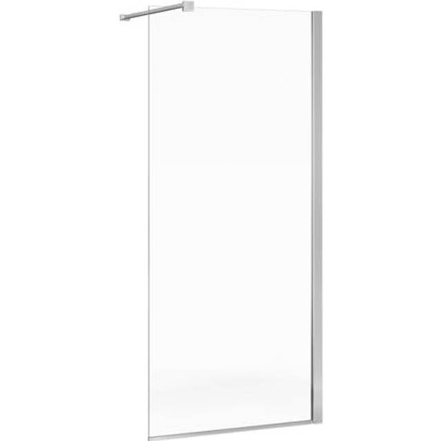 Gustavsberg Square Duschvägg klarglas, blankpolerad profil 90 cm