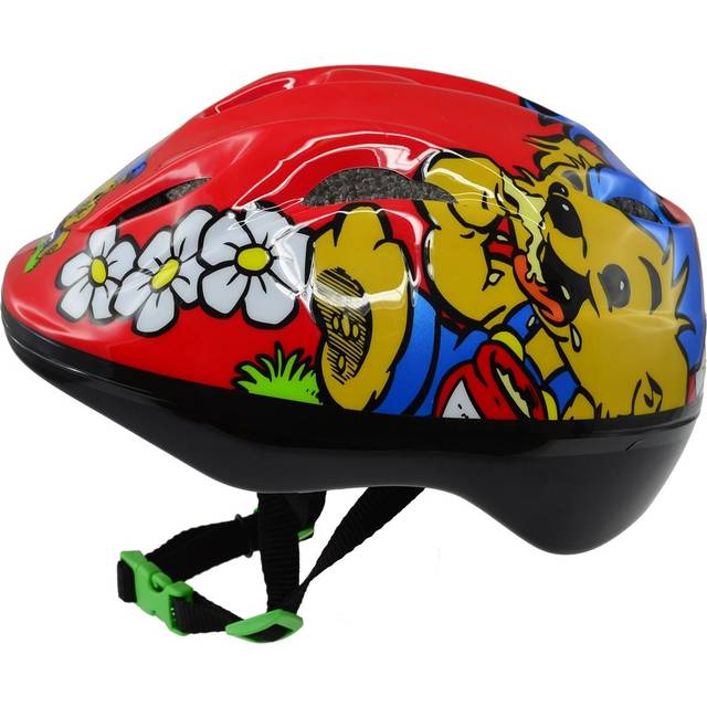 Nordic Hoj Cykelhjälm Bamse Röd
