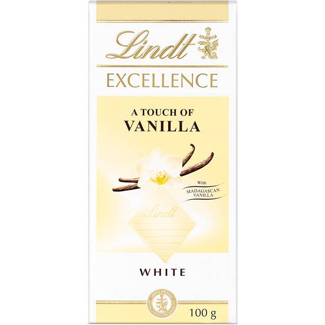 Lindt EXCELLENCE White Vanilla Bar 100g