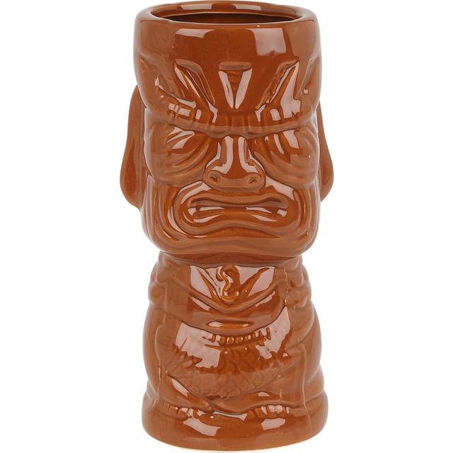 Beaumont Ceramic Molokai Tiki Mug Brown 360ml (Pack of 24)