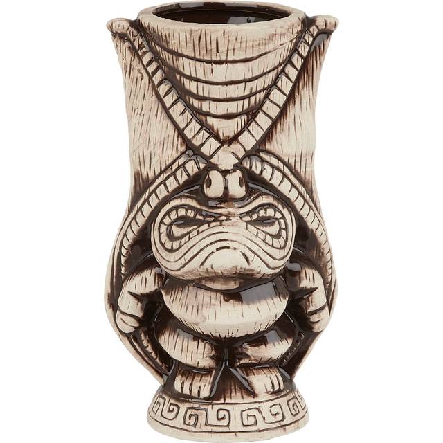 Beaumont Ceramic Kane Tiki Mug Coffee Brown 400ml (Pack of 24)