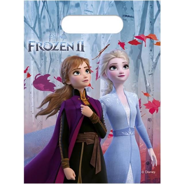 Frozen 2 - Mitgebseltütchen, 6 Stk, 16,5cm x 23cm