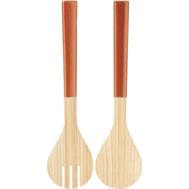 Kyoto Rose Gold Salad Servers - Premier Housewares