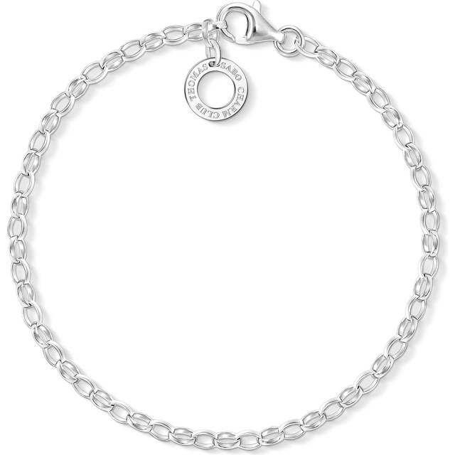 THOMAS SABO Silver Belcher Chain Bracelet X0163-001-12-16cm