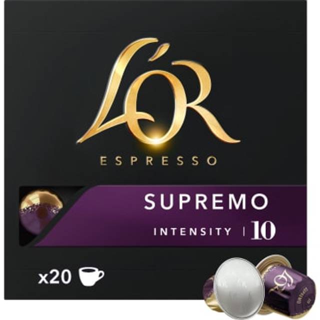 L&#39;OR Supremo - 20 kapslar till Nespresso®