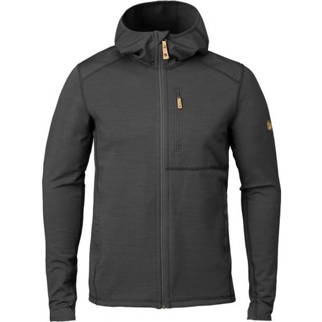 Fjällräven Keb Fleece Hoodie - Black - gavehylden.dk