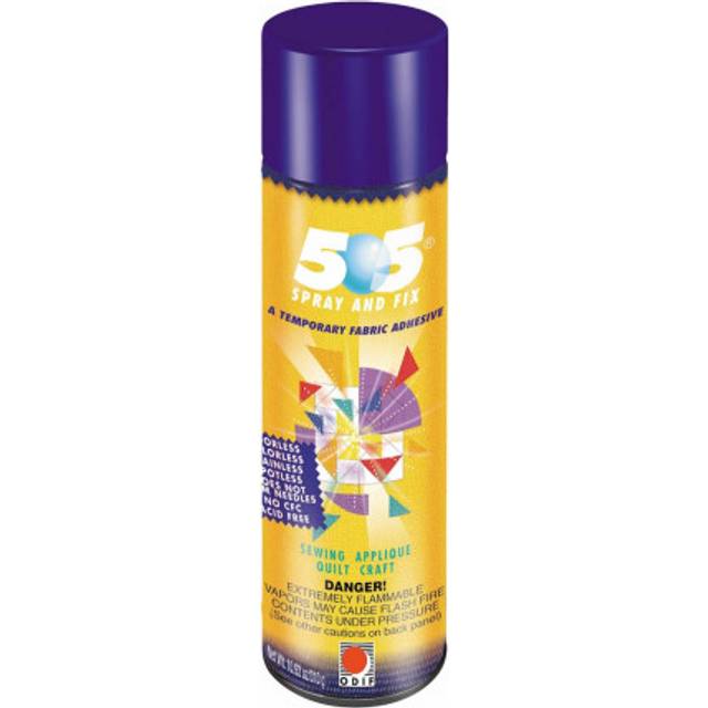 505 Temporär Spraylim / Limspray / Textillim 500ml till patchwork, tyg