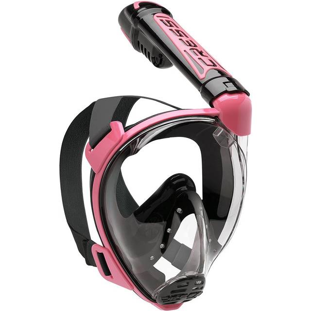 Cressi Duke Full Face Mask-Integralmaske Large Vision Schnorcheln mit Atemschutzschlauch