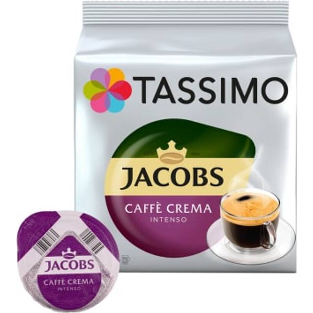 Jacobs Intenso Caffé Crema - 16 kapslar till Tassimo