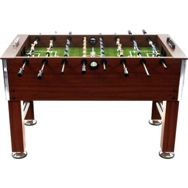 Vidaxl Football Table Steel 60 Kg 140x74.5x87.5 Cm Brown