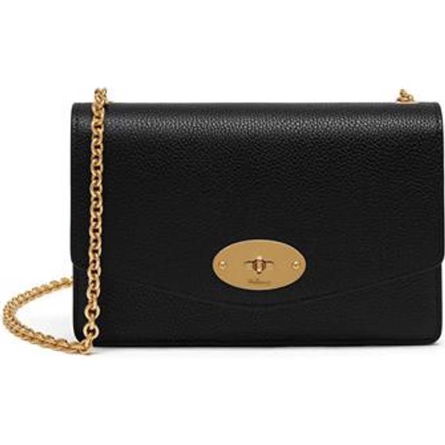 Mulberry, Shoulder Bags, female, Black, ONE SIZE, Black Chain Strap Crossbody Bag