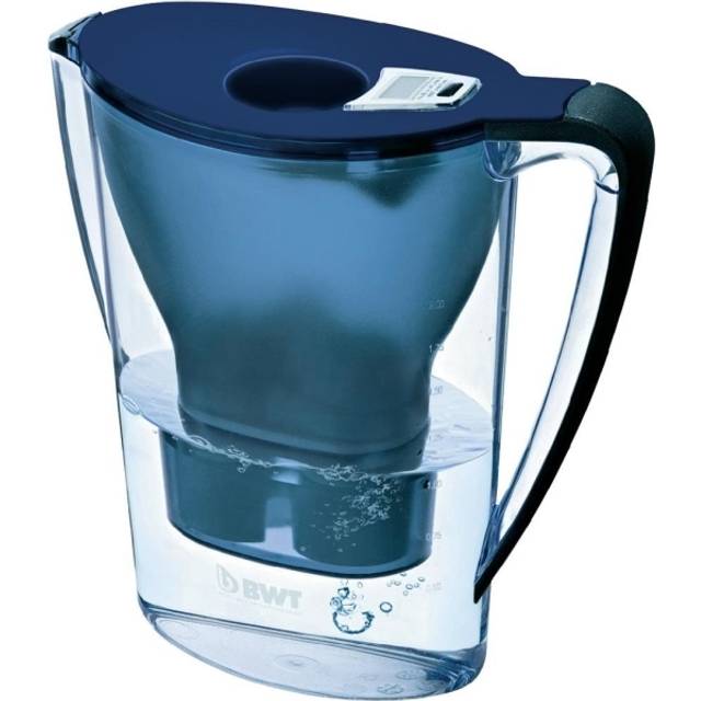 BWT WF 8702 Bordsvattenfilter, 2,7 l, Mörkblå